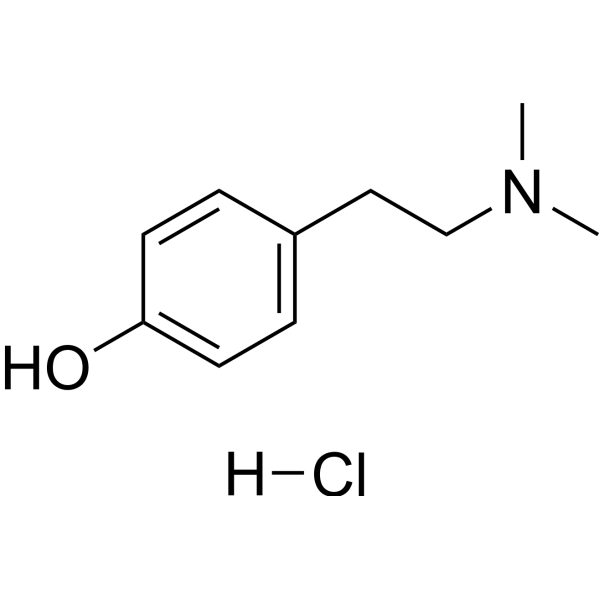 Hordenine hydrochloride (Ordenina hydrochloride; Peyocactine hydrochloride) 6027-23-2